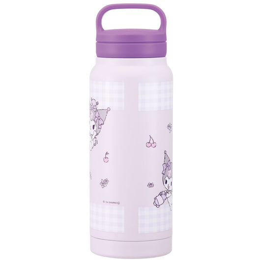 Skater - Vacuum Stainless Steel Insulated Bottle with Screw Handle 500ml Kuromi