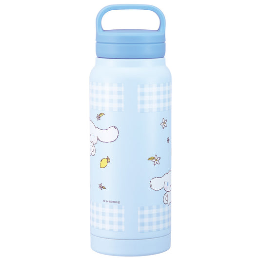 Skater - Vacuum Stainless Steel Insulated Bottle with Screw Handle 500ml Cinnamon Roll