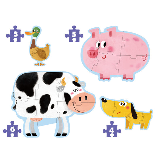 TOI - Beginner Puzzle Farm Animals 2yrs+