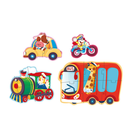 TOi - Beginner Puzzle Land Transportation 2yrs+