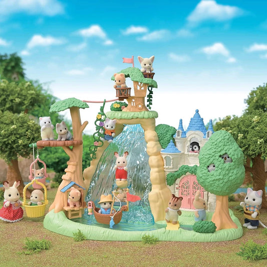 Sylvanian Families – Secret Forest Waterfall Adventure JP Version
