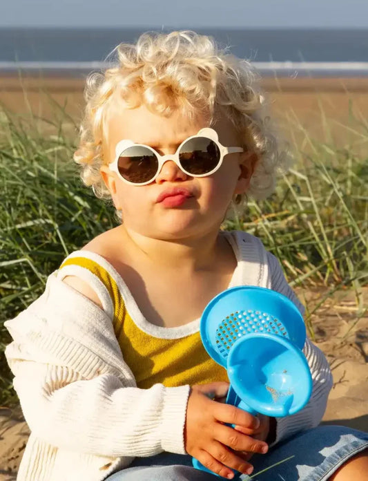 Ki ET LA - Kids Sunglasses (2-4Y) OURS'ON - Cream