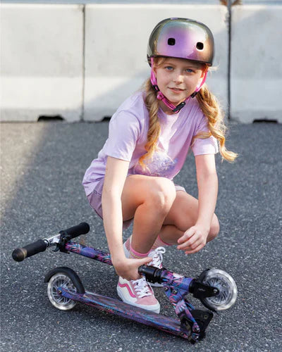 Micro - Sprite Light Up Art Collection Scooter Palm