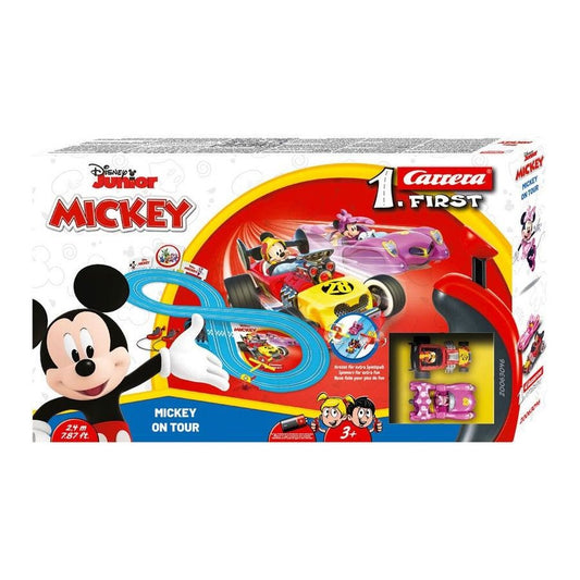 Carrera - Disney Junior Mickey Mouse On Tour 2.4m Track Slot Car Toy Play Set