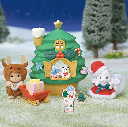 Sylvanian Families  – Baby Santa’s Christmas Treehouse Seasonal JP Version