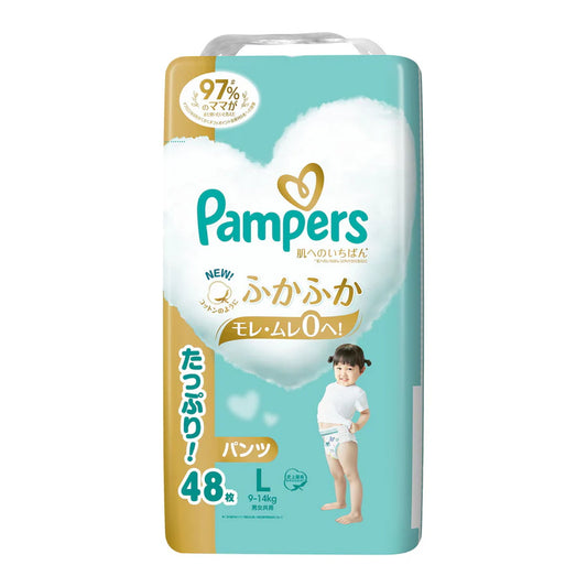 Pampers - Premium Care Nappy Pants L 9-14kg 48pcs