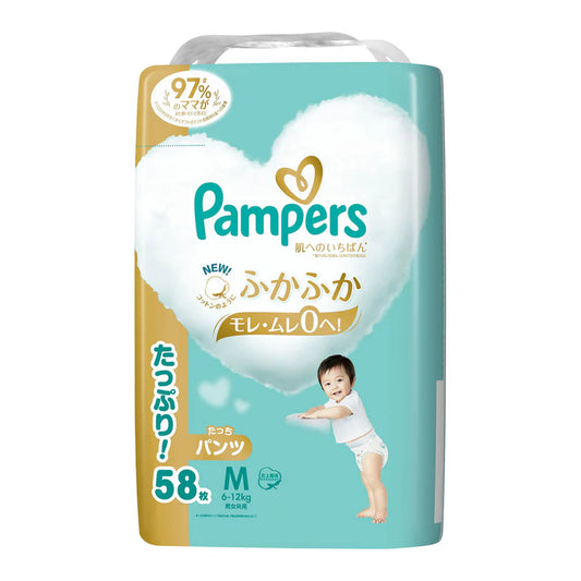 Pampers - Premium Care Nappy Pants M 6-12kg 58pcs