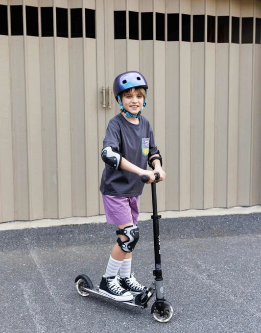 Micro - Sprite LED Light Up Silverchrome Scooter