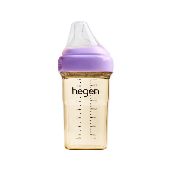 Hegen PCTO™ 240ml Feeding Bottle PPSU with Medium Flow Teat (3