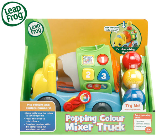 LeapFrog - Popping Colour Mixer Truck Educational Toy