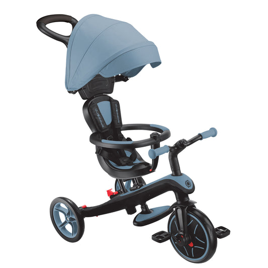 Globber - Explorer Trike 4 in 1 Ash Blue