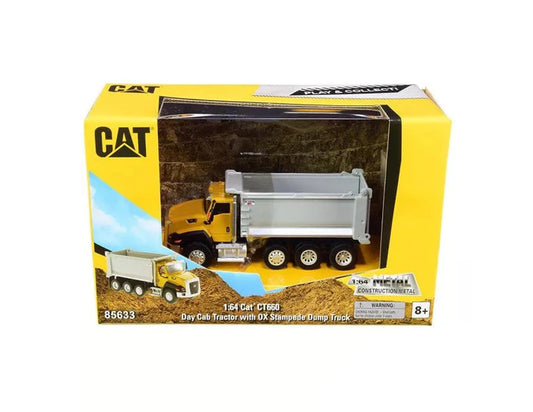 Diecast Masters Hobby Range Diecast 1:64 CAT CT660 OX Stampede Dump Truck