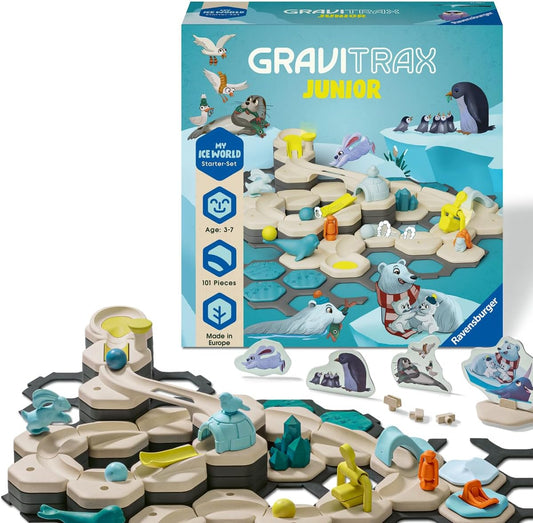 GraviTrax Junior - Large Starter Set Ice Marble Run