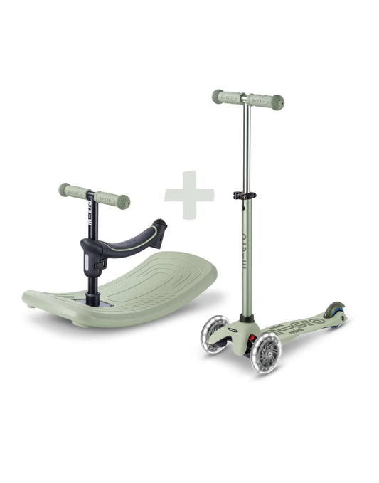 Micro - Rock & Go Mini Deluxe LED 3 Wheel Scooter
