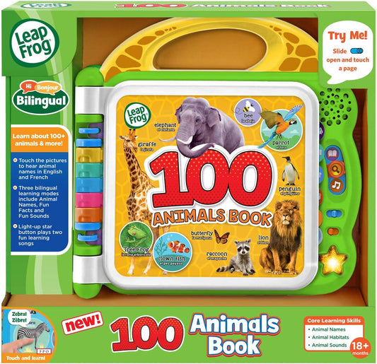 LeapFrog - 100 Words Animals Book English&French