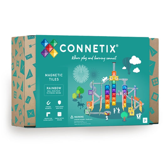 Connetix - 92 Piece Ball Run Pack AU