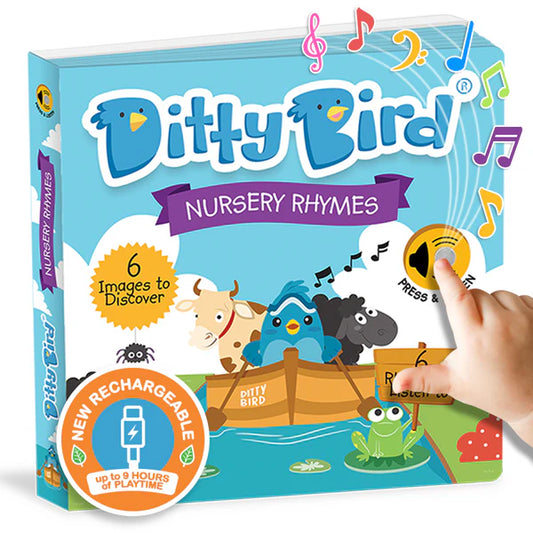 Ditty Bird - Nursery Rhymes - USB-C Rechargeable