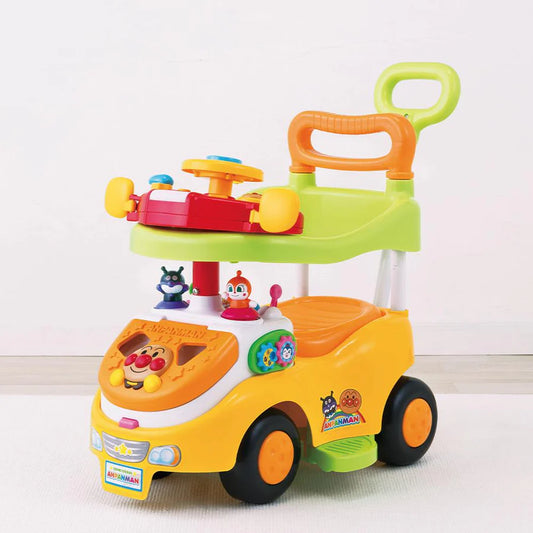 Anpanman - Busy Car DX Push Rod + Guard