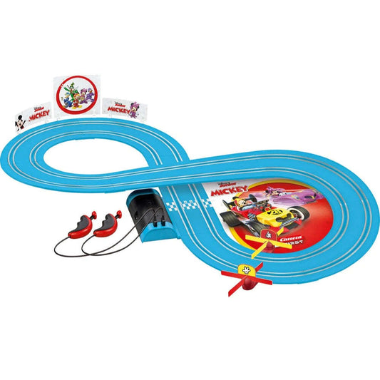 Carrera - Disney Junior Mickey Mouse On Tour 2.4m Track Slot Car Toy Play Set