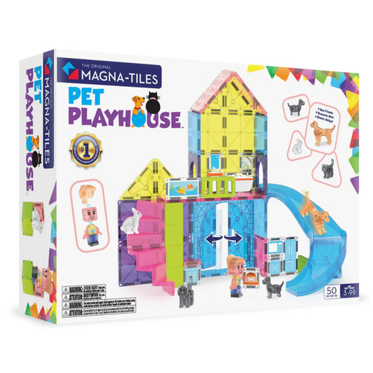 MAGNA-TILES - Pet Playhouse - 50 Piece