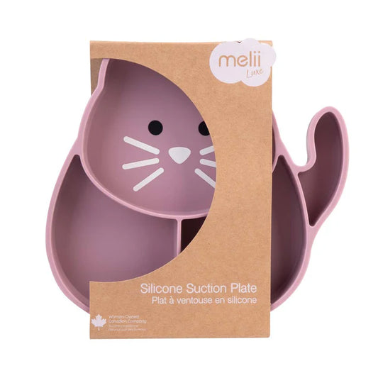 Melii Silicone Suction Plate - Cat