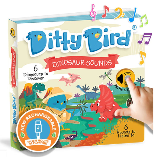 Ditty Bird - Dinosaur Sounds - USB-C Rechargeable