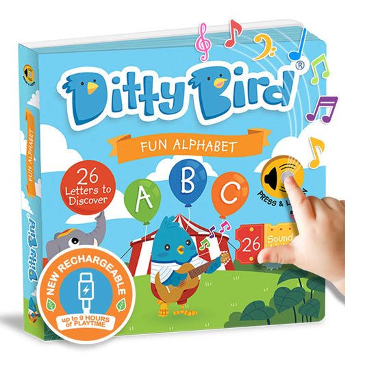 Ditty Bird - Fun Alphabet - USB-C rechargeable