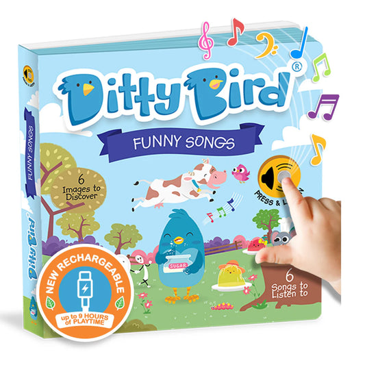 Ditty Bird - Funny Songs - USB-C rechargeable