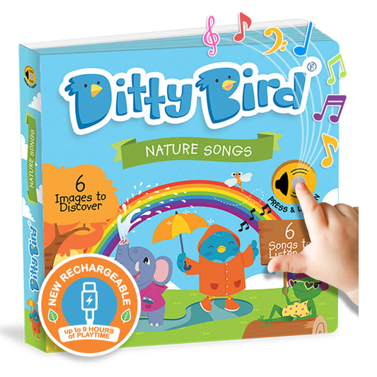 Ditty Bird - Nature Songs - USB-C rechargeable