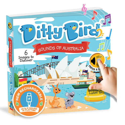 Ditty Bird - Sounds of Australia - USB-C rechargeable