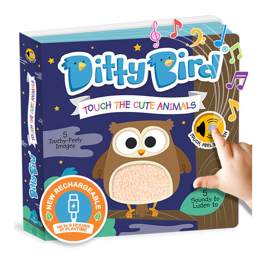 Ditty Bird - Touch the Cute Animals - USB-C rechargeable