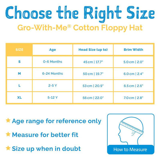 Jan & July Kids Cotton Floppy Hat Diamond Goose