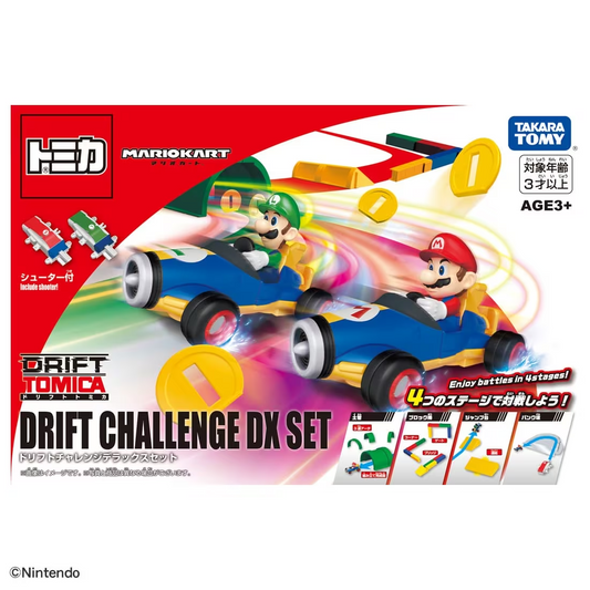 Takara Tomy Tomica - Mario Kart Drift Challenge DX Set