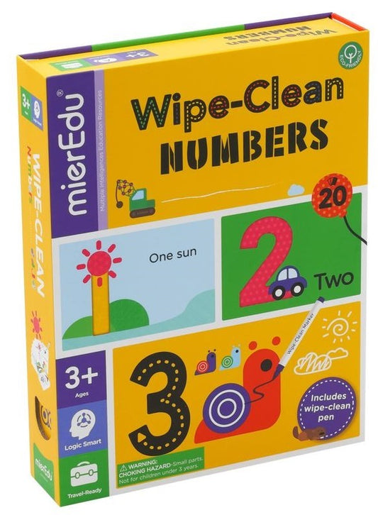 MierEdu - Wipe-Clean Activity Set - Numbers