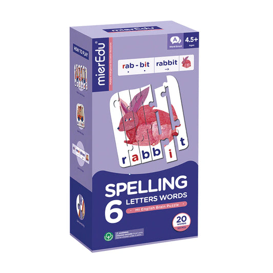 MierEdu - English Brain Spelling 6 Letters Words