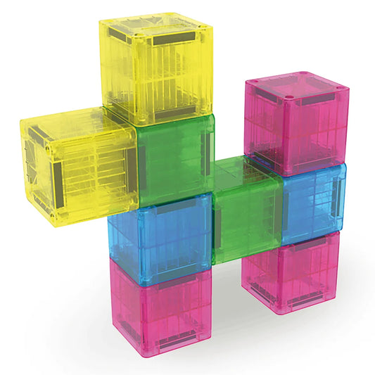 MAGNA-TILES - microMAGS - Cubes 9-Piece Magnetic Set