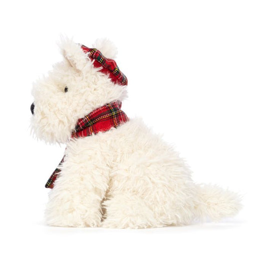 Jellycat - Winter Warmer Munro Scottie Dog 21cm