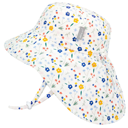 Jan & July - Kids Cotton Xplorer Hat - Meadow Flowers