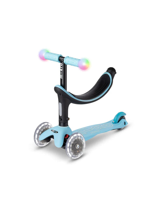 Micro Mini2Grow Deluxe Magic LED Scooter - Light Blue