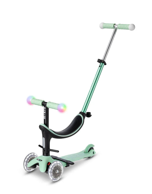 Micro Mini2Grow Deluxe Magic LED Scooter - Mint