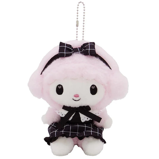 Sanrio - My Melody My Sweet Piano Mascot Black Plush Keychain