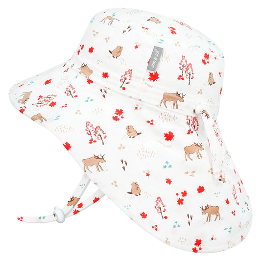 Jan & July - Kids Cotton Xplorer Hat - Oh Canada!