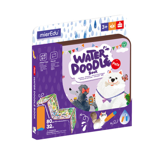 mierEdu - Magic Water Doodle Book - Pets