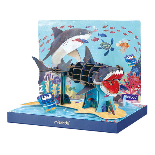 MierEdu - ECO 3D Puzzle - Great White Shark