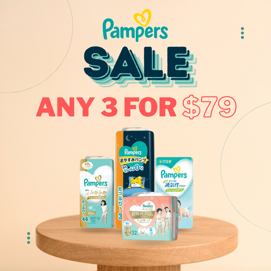 Pampers Spring Sale - 3 for $79