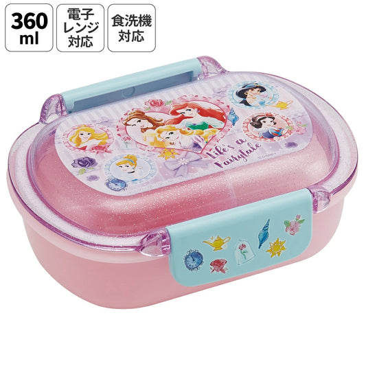 Skater - Bento Lunch Box 360ml Princess n26