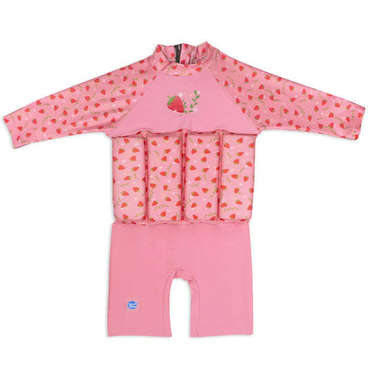 Splash About - Sleeved Floatsuit 2-4Y strawberry field/lilac spring/crocodile swamp