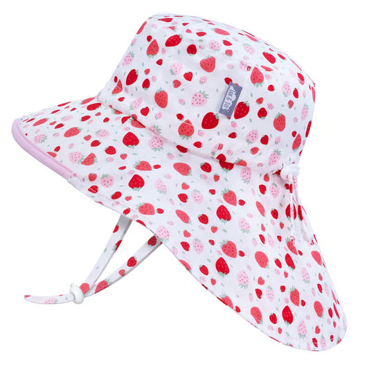 Jan & July - Kids Cotton Xplorer Hat - Strawberry