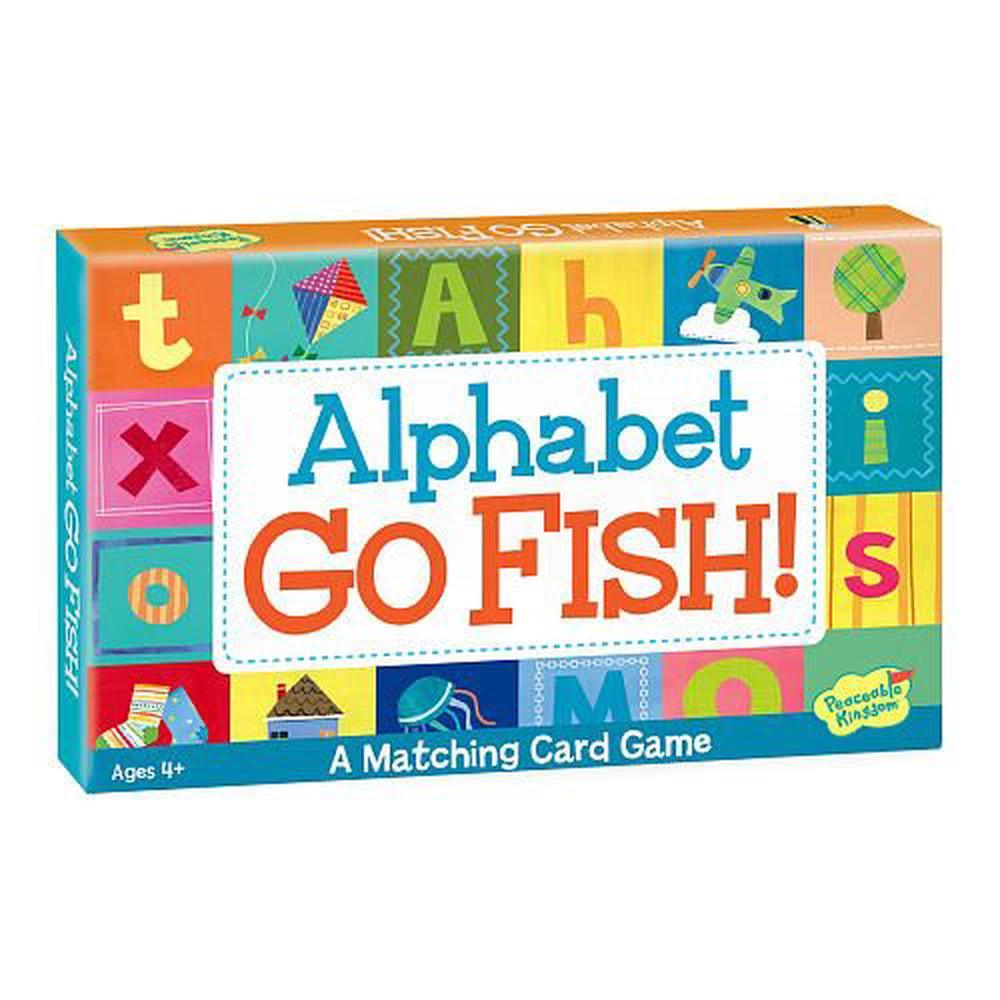 Alphabet Go Fish! Matching Card Game - Baby Harbour