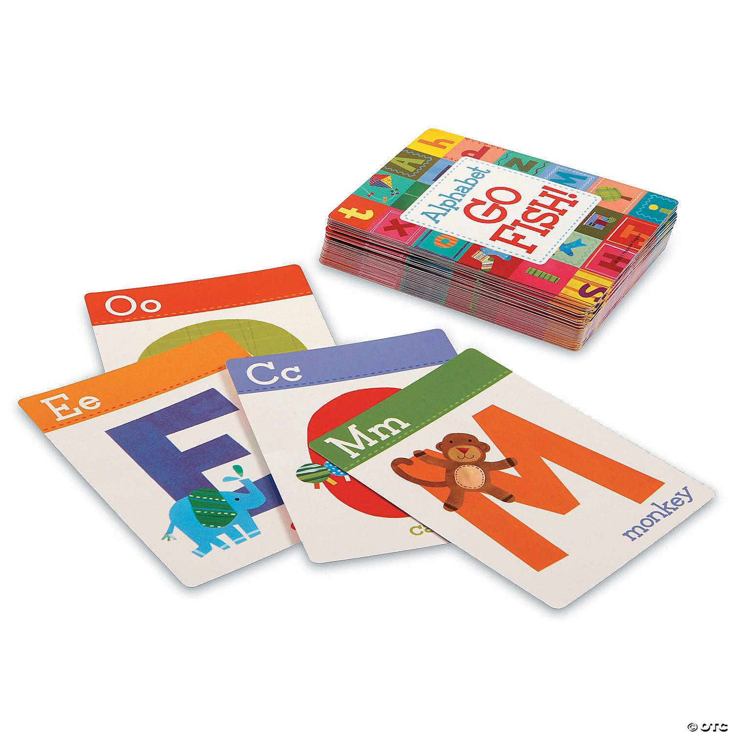 Alphabet Go Fish! Matching Card Game - Baby Harbour